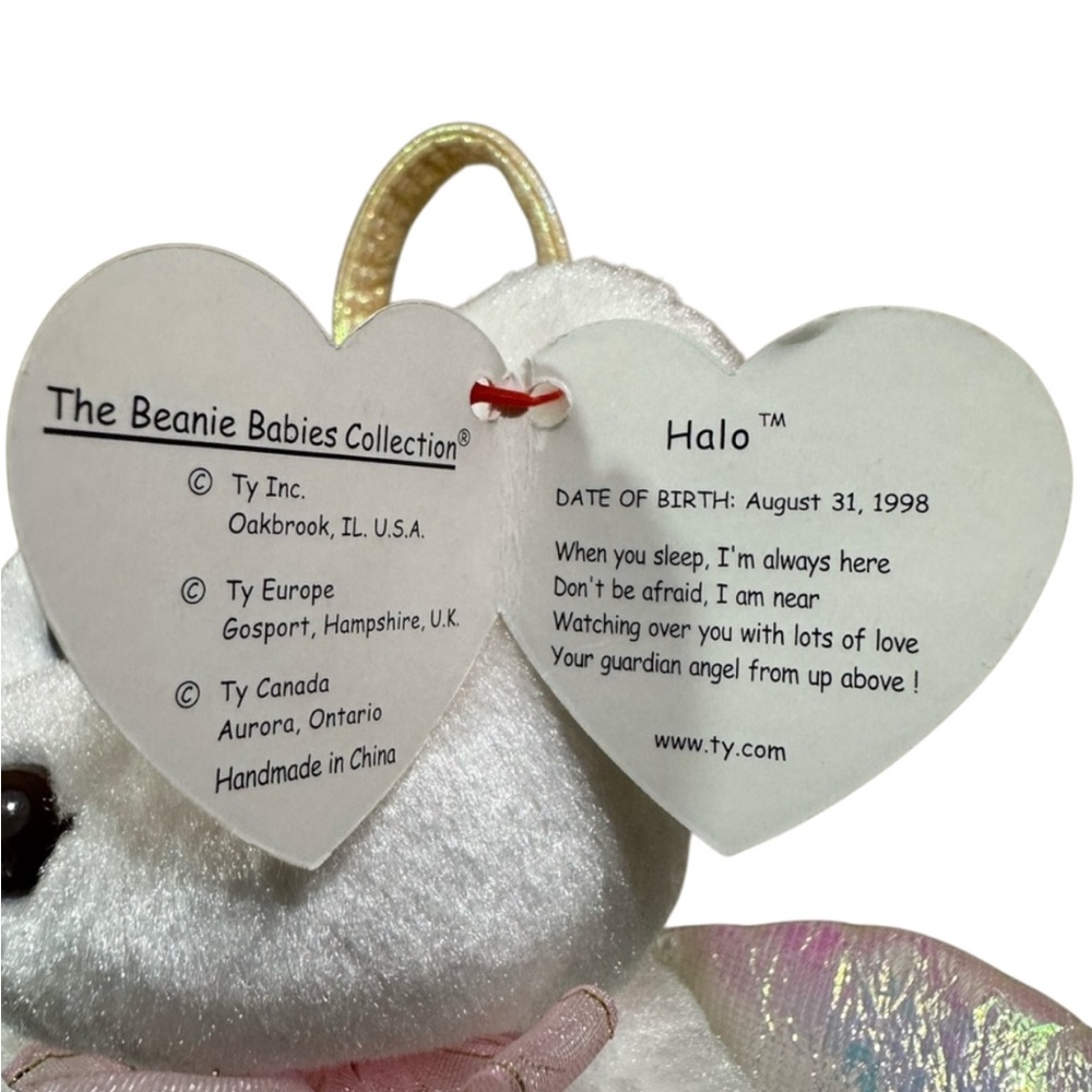 HALO Ty Beanie Baby - Retired NWT - Picture 5 of 6